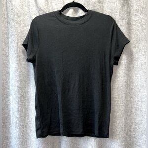 Women's A New Day Black T-Shirt – Size XL, Classic Fit